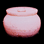 Pot with lid