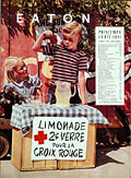 Raising money for the Red Cross, Eaton 
Printemps t 1941.