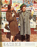 Promoting blood donations, Eaton's 
Fall Winter 1944-45, cover. 
