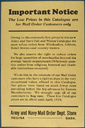 Army and Navy provokes the country 
merchants, Army and Navy, Fall Winter 1933-34.