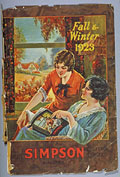 Women as customers and models,
Simpson's Fall Winter 1923, cover.