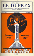 Le Duprex, Dupuis Freres newsletter.