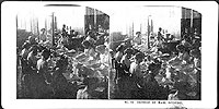 Women opening orders, Eaton's mail 
order, ca 1910.