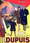 The fashionable family, Dupuis
Frères
Automne hiver 1929-30, cover.
