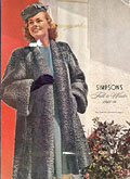 Targetting the female clientele, 
Simpson's Fall Winter 1945-46, cover.