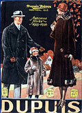 Family scene, Dupuis Frères
Automne
hiver 1925-26, cover.