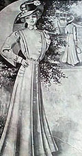 Fashionable woman, Eaton's Spring
Summer 1910, p. 17.