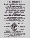 Dr. Jaeger's sanitary woollen system,
1886.
