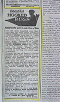 Garrett's ad in The United Farmer`s 
Guide, 1921, p.23.