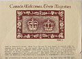 Canada welcomes Their Majesties,  
1939.