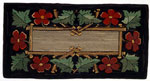 Hooked rug, ca 1930.