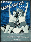 Page de couverture, Eaton's Camp and
Cottage Book 1939.