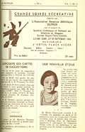 Ad in Le Duprex for a social evening,
1933.