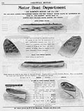 Motoboats, Henry Morgan Spring Summer
1907, p. 144.