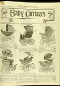 Baby carriages, Henry Morgan Spring
Summer 1909, p. 99.