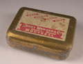 Metal Box for Brass Pins
