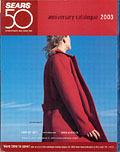 Sears 50th Anniversary, Sears 2003, 
cover.