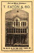 Eaton's Fall Winter 1884, cover.
