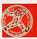 Mechanical Christmas Card promoting 
Eaton's Santa Clause parade and Toyland, Toronto.
