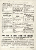 Dressmaking department, Eaton's Spring 
Summer 1898, p.5.