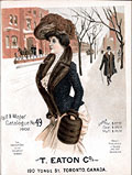 Trust Eaton's, Eaton's Fall Winter
1902-03, cover.