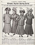 Spring suits, Eaton's Spring Summer
1908, p. 26.