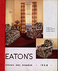 Decorating: creative housework,
Eaton's Spring Summer 1938, cover.