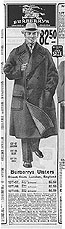 Burberry coat (detail), Eaton's Fall 
Winter 1926-27.