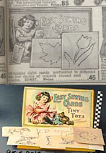 Easy Sewing Cards for Tiny Tots,
Eaton's Fall Winter 1919-20, p. 435.