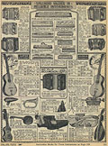 Instruments de musique, Eaton's Fall
Winter 1923-1924, p. 323.