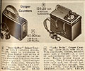 Geiger counters, Simpsons-Sears Spring
Summer 1954, p. 547.