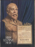 Eaton's 50th Anniversary, Fall Winter 
1934-35, cover.