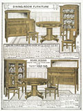 Nine-pice oak dining sets, Eaton's
Fall Winter 1918-19, p. 458.