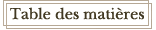 Table des matires