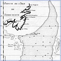Map of Newfoundland's Grand Bank - 
Canadian Museum of Civilization