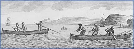 The shallop fishery - 
Collection: Nelson Cazeils