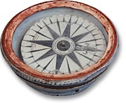 Compass - 
The Stewart Museum at the Fort, Île Sainte-Hélène