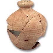 Amphora for olive oil - 
Fortress of Louisbourg, Parks Canada