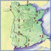 Fishing rivers and cities