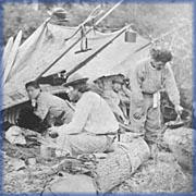 Maliseet camp - 
Provincial Archives of New Brunswick