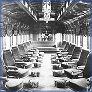 Voiture-salon du chemin de fer Intercolonial - 
Muse du Nouveau-Brunswick