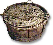 Trawl Tub, Herring Net - 
Newfoundland Museum