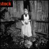 Woman with chickens
