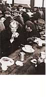 NAC, detail of PA-168131, Soup Kitchen for the poor in Montreal c.1931.