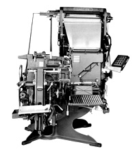 Linotype machine