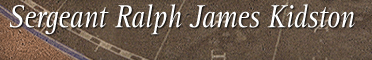 Sergeant Ralph James Kidston