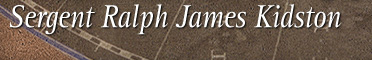 Sergent Ralph James Kidston