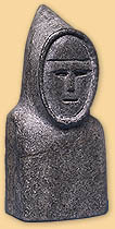 Figure d'homme en pierre de savon Figure d'homme en pierre de savon