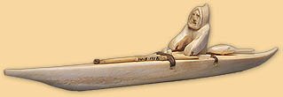 Hunter in Kayak