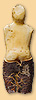 Figure d'homme en pantalon de peau de phoque Figure d'homme en pantalon de peau de phoque